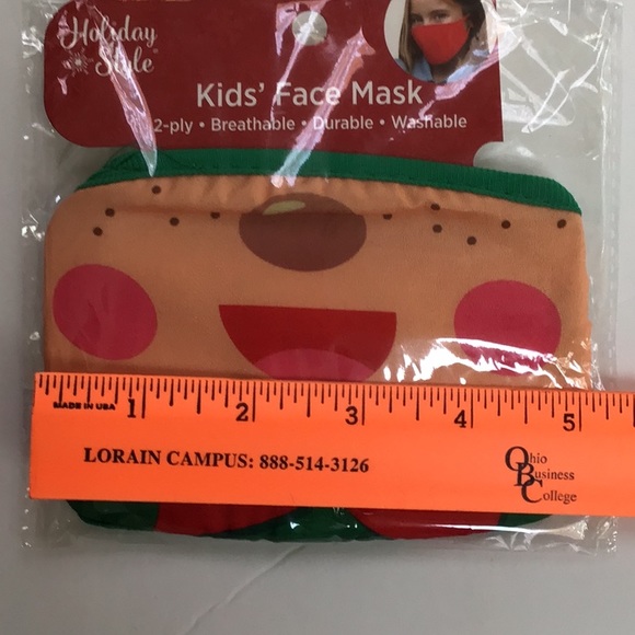 Child Funny Reindeer Face Mask NWT - Picture 8 of 9